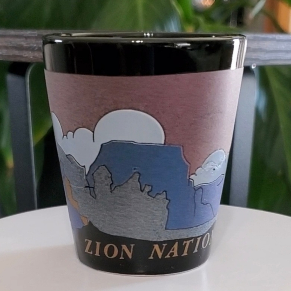 Zion National Park Shot Glass